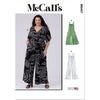 McCall's Pattern M8457 Misses Loose Fit Jumpsuit and Sash 8457 Image 1 From Patternsandplains.com