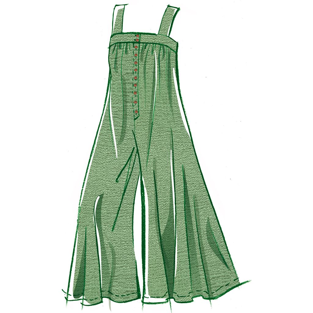 McCall's Pattern M8457 Misses Loose Fit Jumpsuit and Sash 8457 Image 3 From Patternsandplains.com