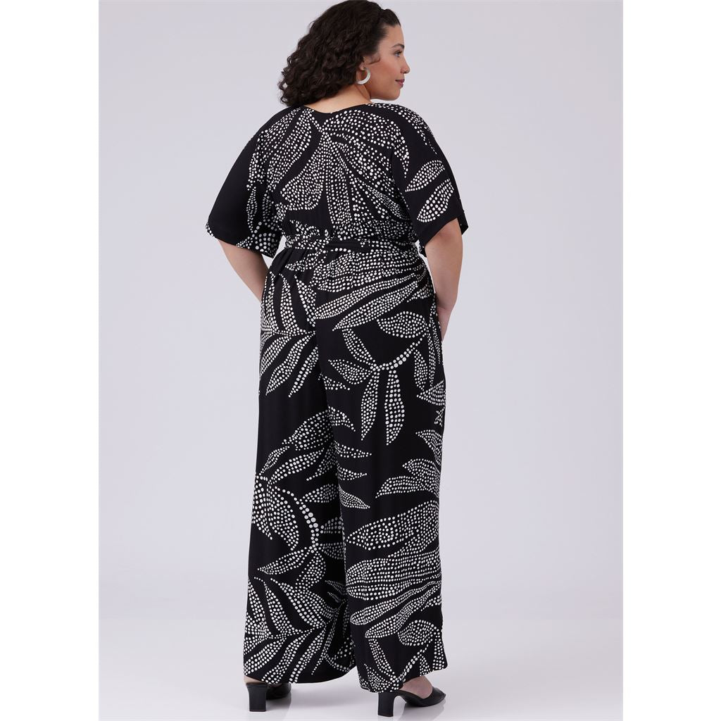 McCall's Pattern M8457 Misses Loose Fit Jumpsuit and Sash 8457 Image 5 From Patternsandplains.com