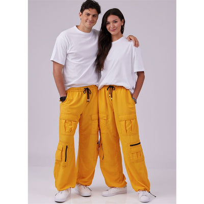 McCall's Pattern M8458 Unisex Pull On Shorts and Pants 8458 Image 2 From Patternsandplains.com