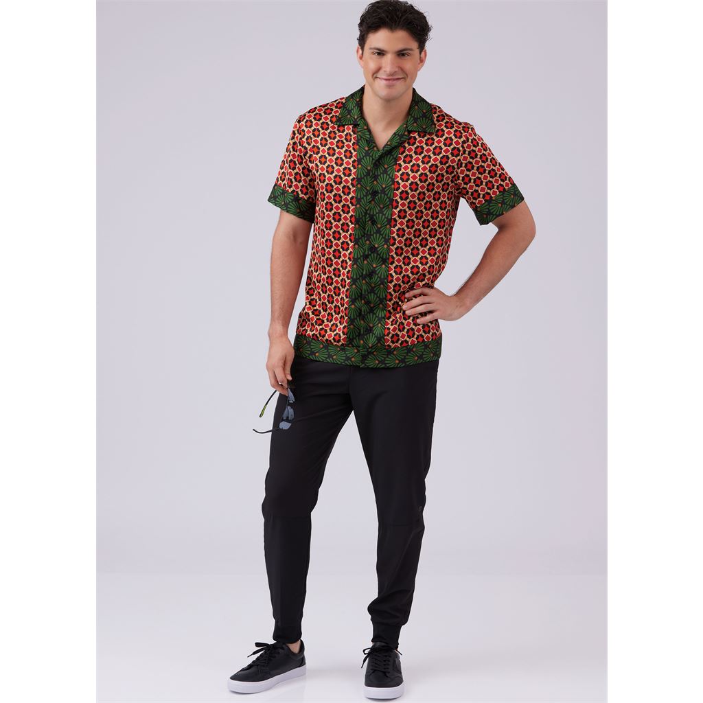 McCall's Pattern M8459 Mens Shirt 8459 Image 6 From Patternsandplains.com