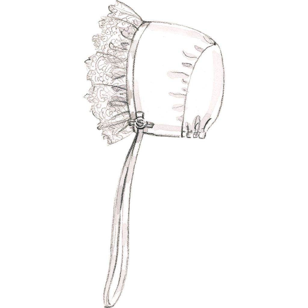 McCall's Pattern M8460 Infants Christening Gown Romper and Bonnet 8460 Image 5 From Patternsandplains.com