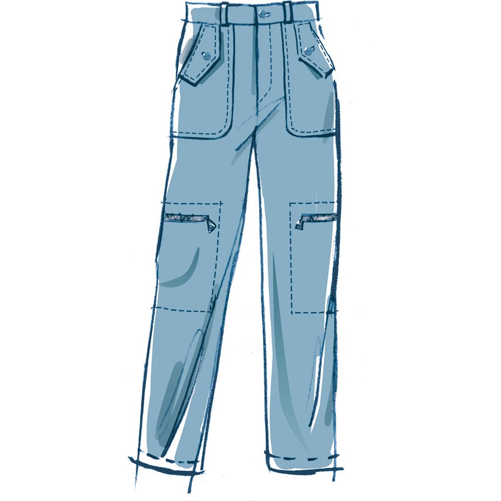 McCall's Pattern M8462 Girls and Boys Shirt Pants Shorts and Girls Dress 8462 Image 6 From Patternsandplains.com