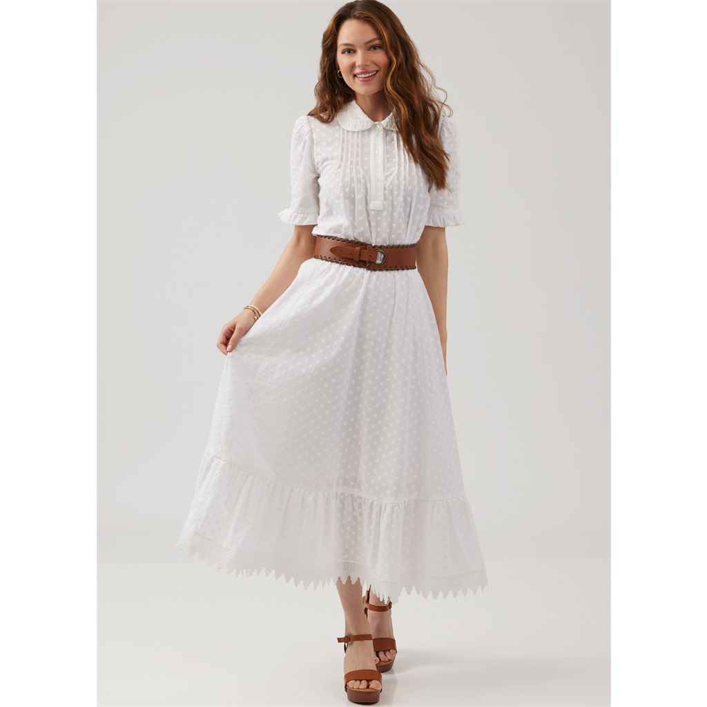 McCall's Pattern M8463 Misses Blouse Vest Skirt and Petticoat by Laura Ashley 8463 Image 7 From Patternsandplains.com