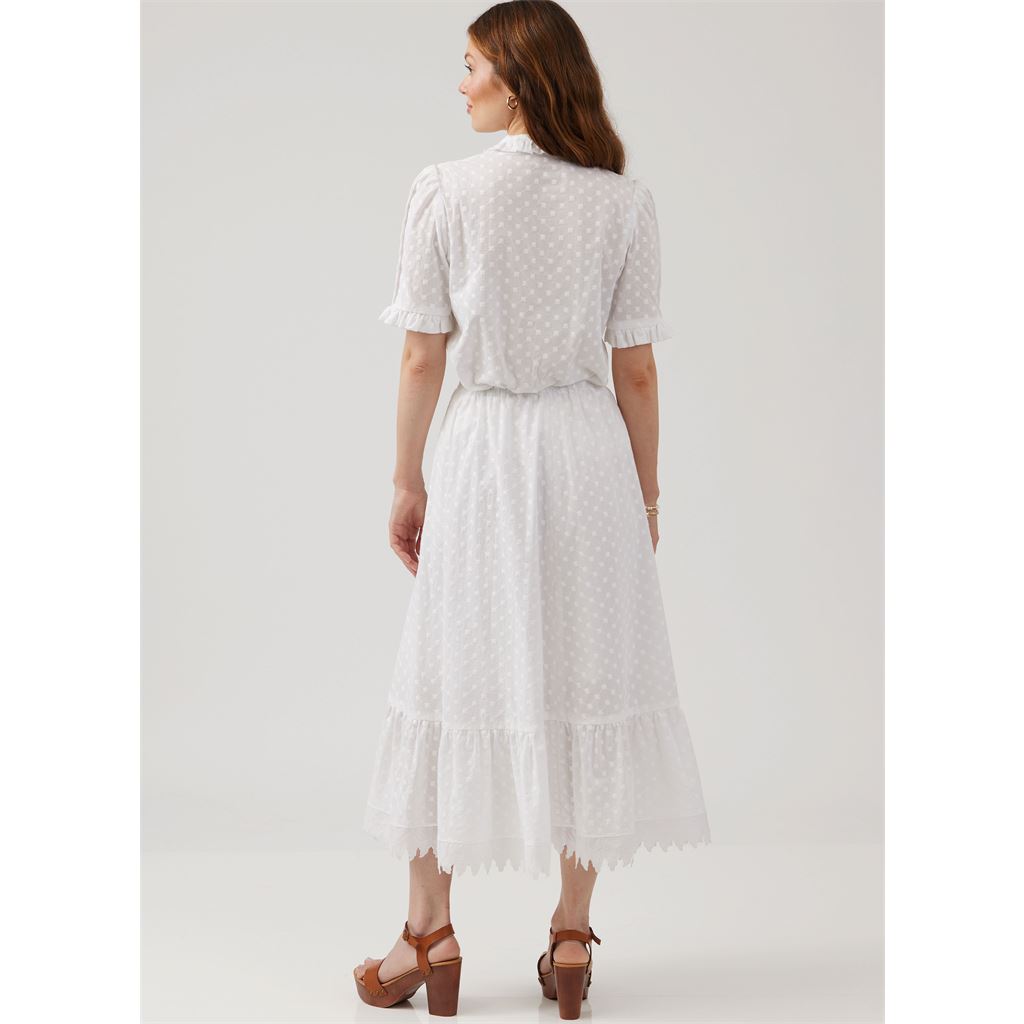 McCall's Pattern M8463 Misses Blouse Vest Skirt and Petticoat by Laura Ashley 8463 Image 9 From Patternsandplains.com