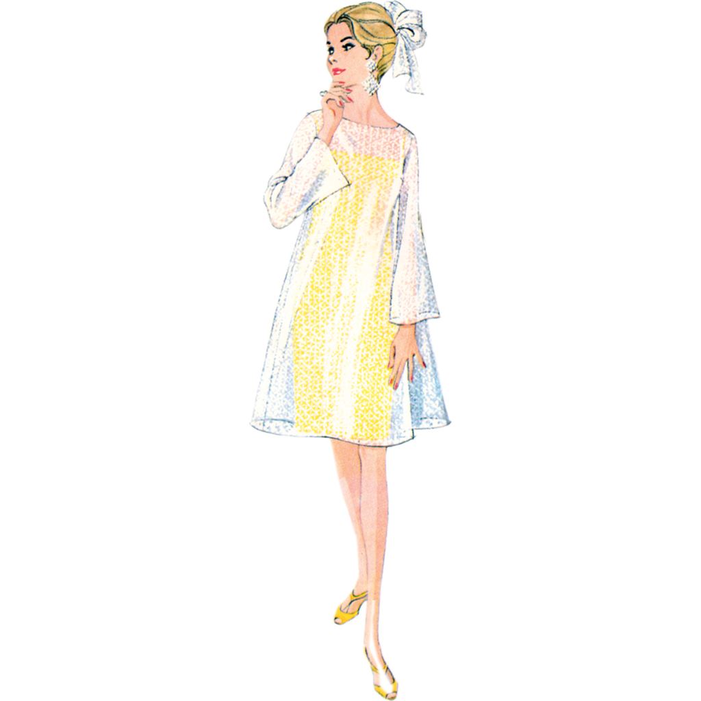 McCall's Pattern M8466 Misses Slip Dress and Sheer Overdress 8466 Image 2 From Patternsandplains.com