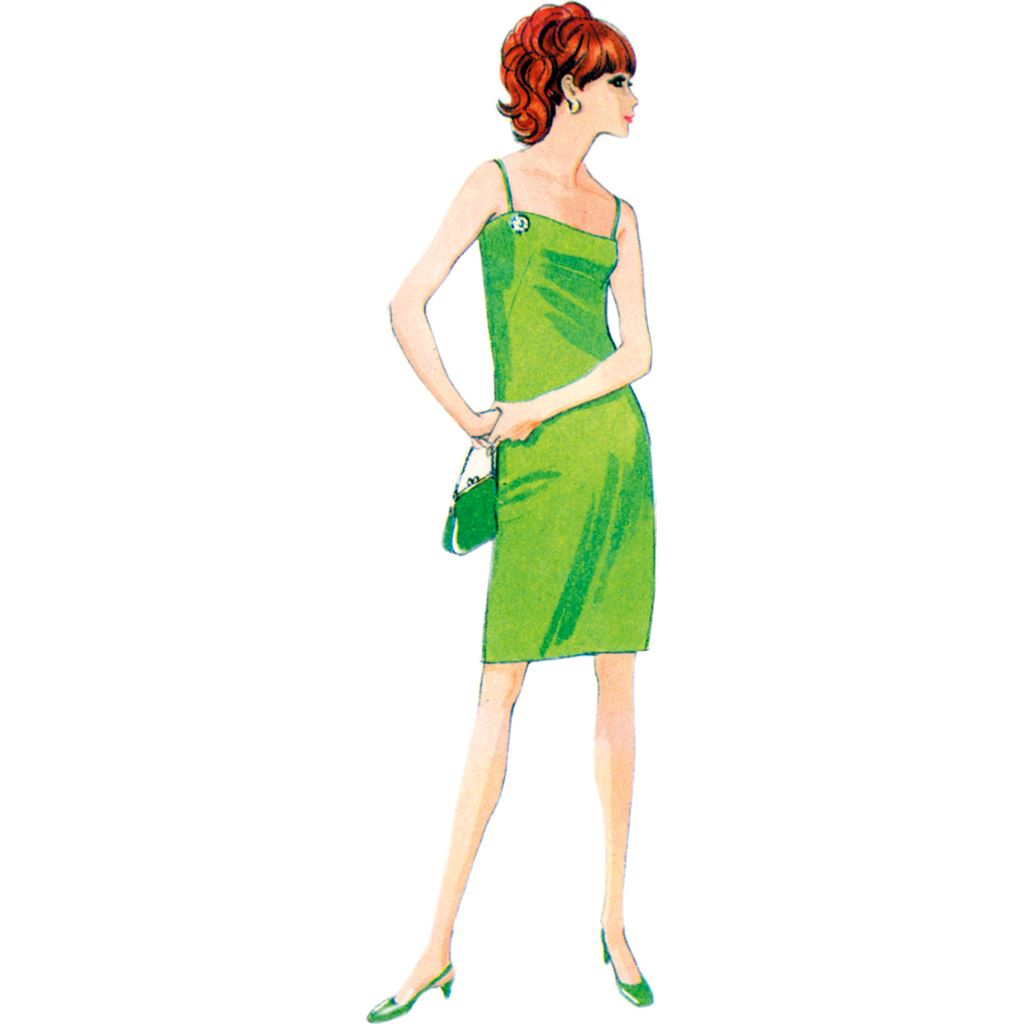 McCall's Pattern M8466 Misses Slip Dress and Sheer Overdress 8466 Image 3 From Patternsandplains.com