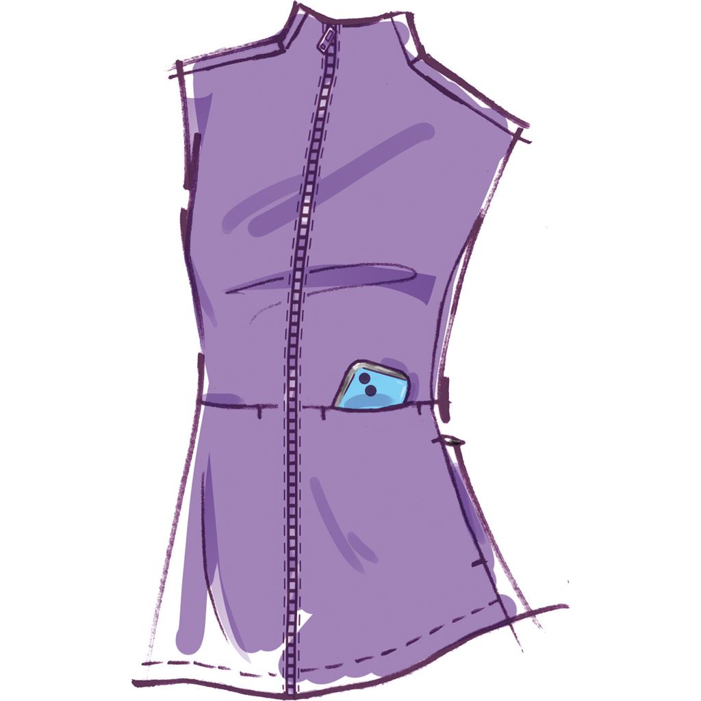 McCall's Pattern M8468 Misses Scrubs 8468 Image 3 From Patternsandplains.com