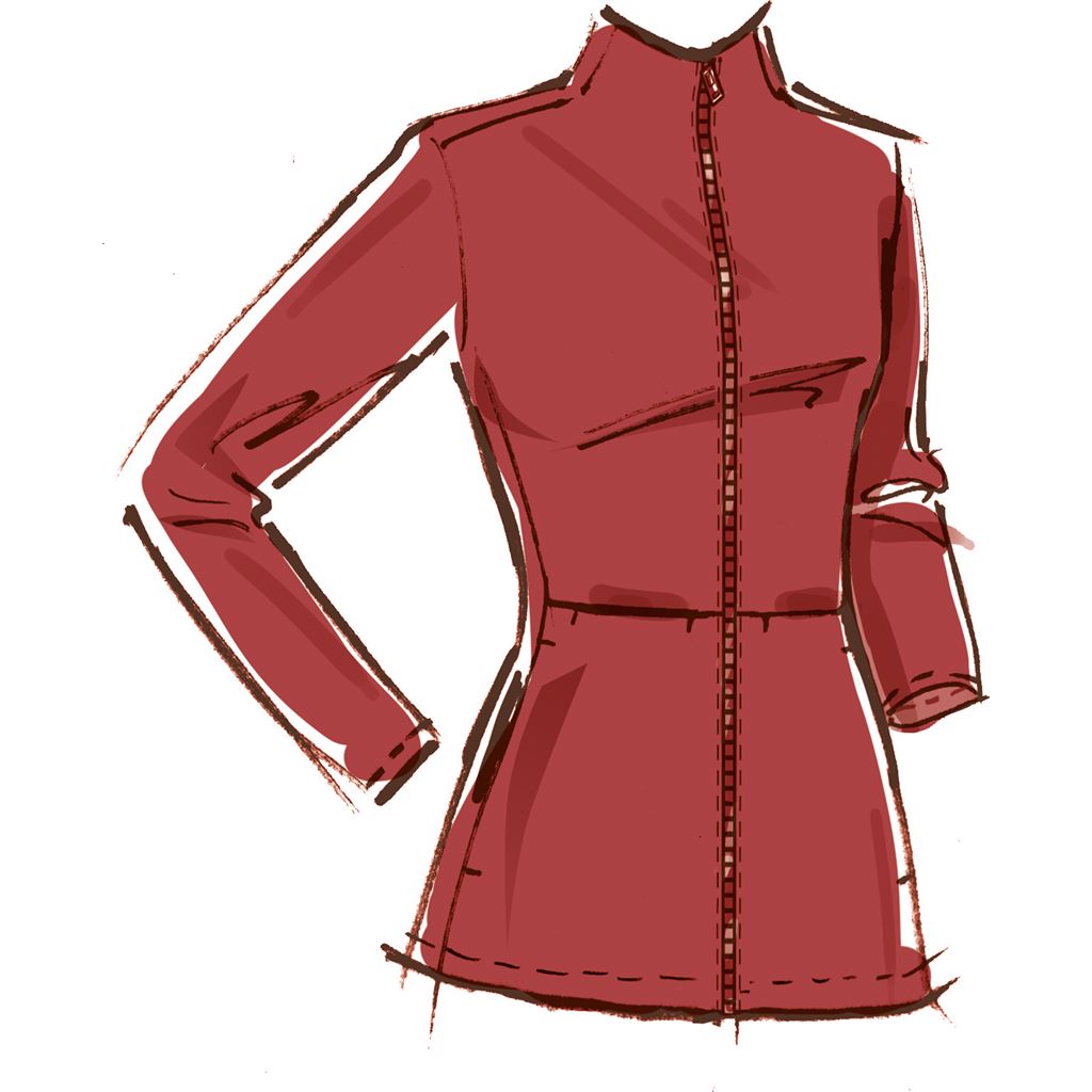 McCall's Pattern M8468 Misses Scrubs 8468 Image 4 From Patternsandplains.com