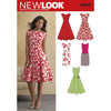 New Look Pattern 6094 Misses Dresses Image 1 From Patternsandplains.com