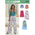 New Look Pattern 6271 Misses Skirt in Three Lengths and Pants or Shorts Image 1 From Patternsandplains.com