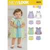 New Look Pattern 6275 Babies Dress and Panties Image 1 From Patternsandplains.com