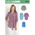 New Look Pattern 6374 Misses Shirts with Sleeve and Length Options Image 1 From Patternsandplains.com