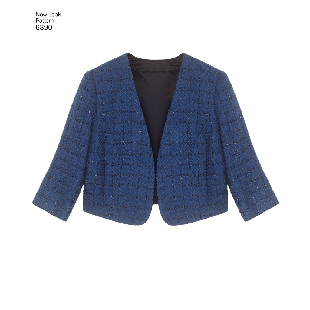 New Look Pattern 6390 Misses Dresses with Full Skirt and Bolero Image 4 From Patternsandplains.com