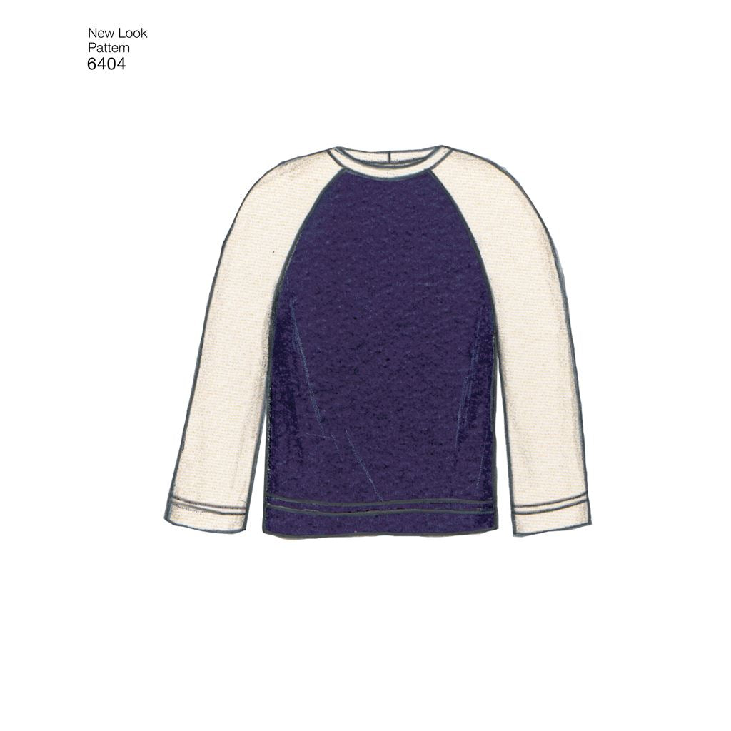 New Look Pattern 6404 Misses and Mens Separates Image 6 From Patternsandplains.com