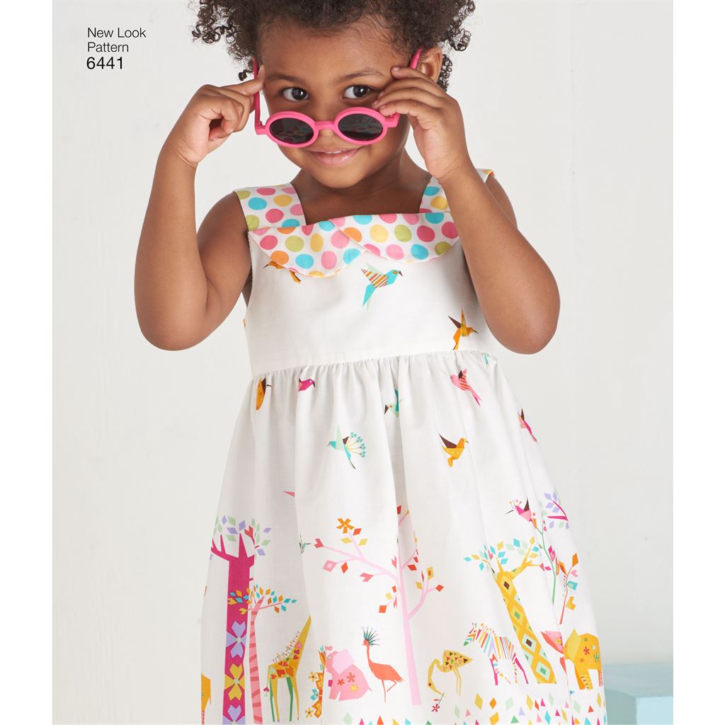 Easy childs cheap dress pattern