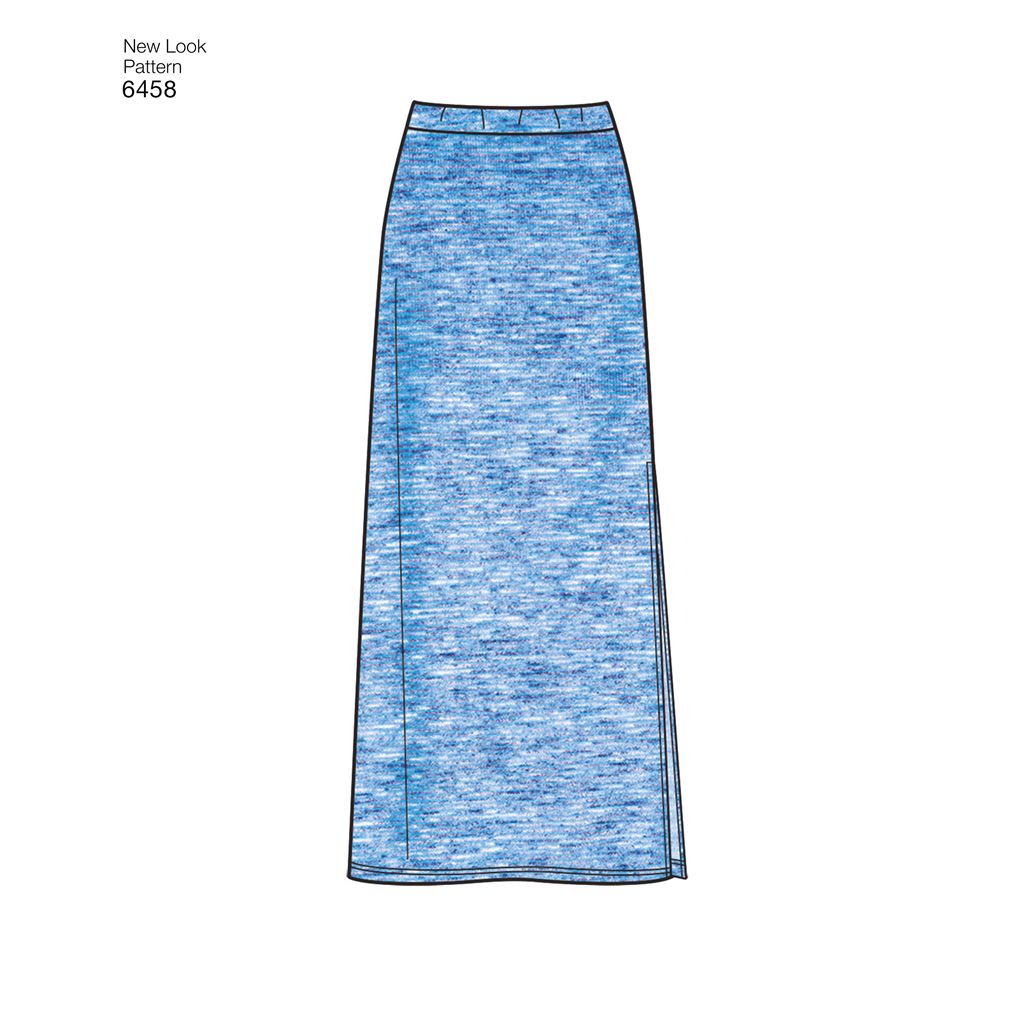 New Look Pattern 6458 Misses Easy Knit Separates Image 4 From Patternsandplains.com