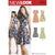 New Look Pattern 6508 Womens Dress with Open or Closed Back Variations Image 1 From Patternsandplains.com