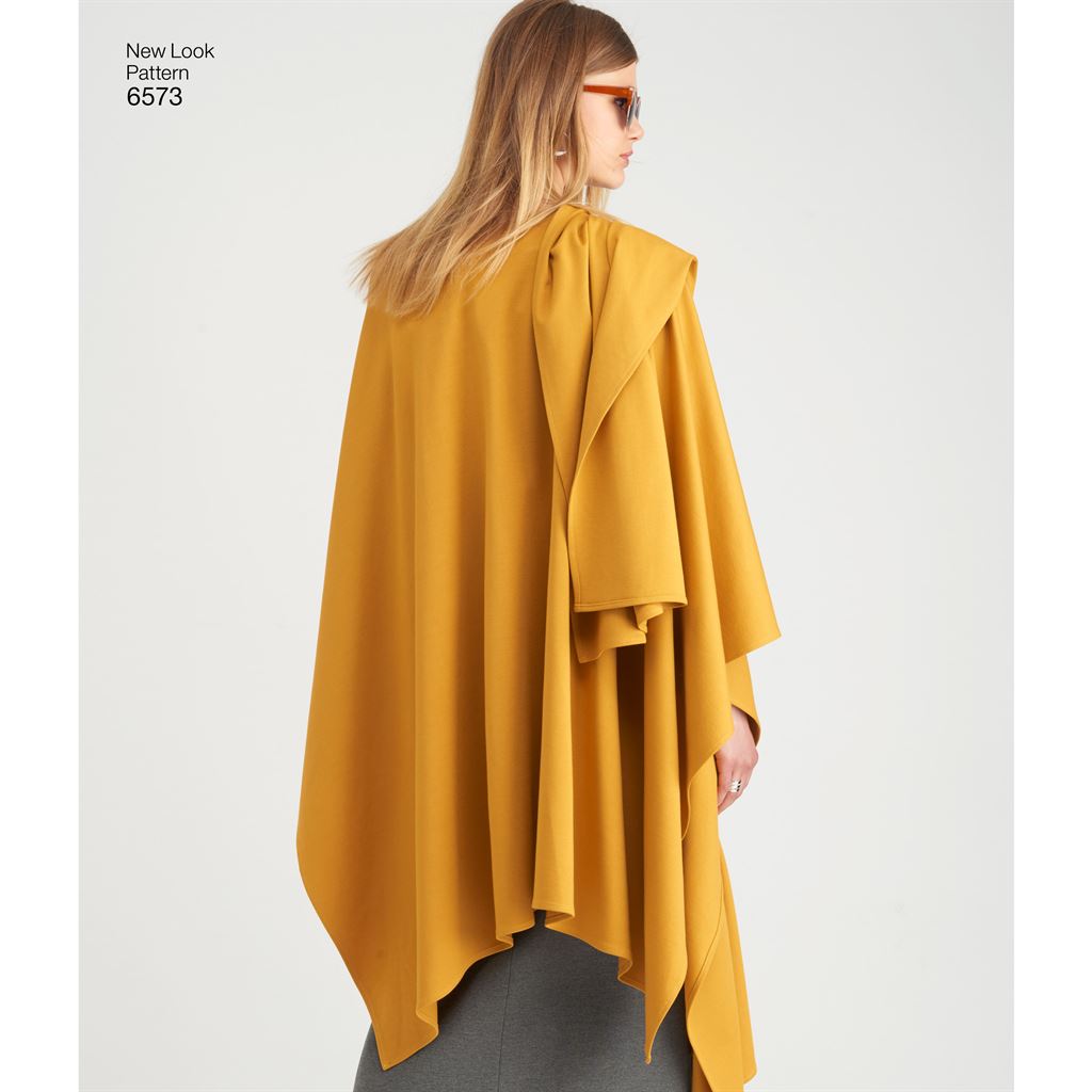 New Look Pattern 6573 Misses Dress and Wrap Image 6 From Patternsandplains.com