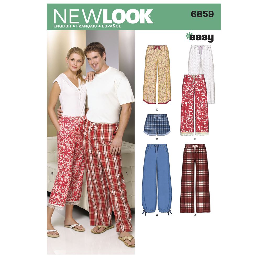 New Look Pattern 6859 Miss Men Separates Image 1 From Patternsandplains.com