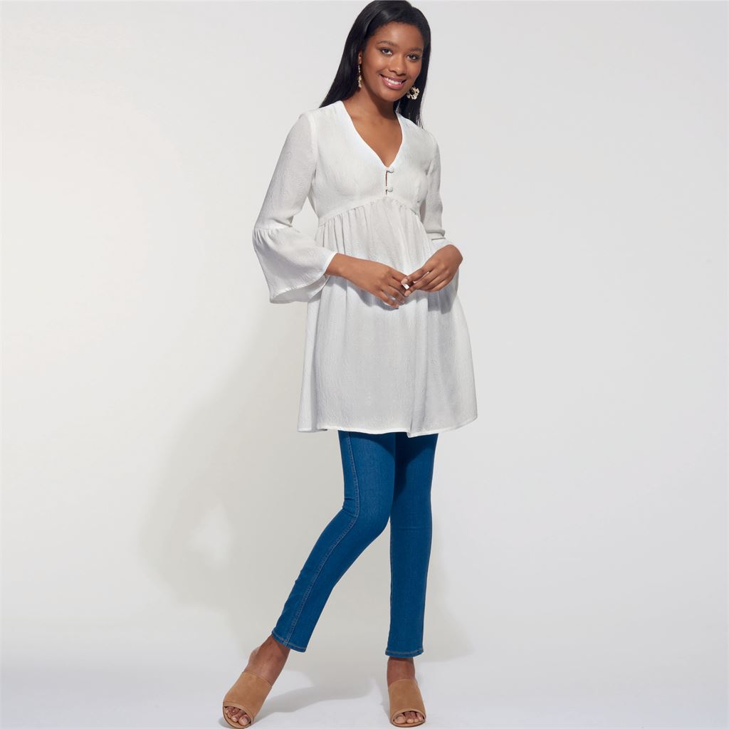 Empire waist shop tunic dress