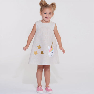 New Look Sewing Pattern N6611 Childrens Novelty Dress 6611 Image 2 From Patternsandplains.com