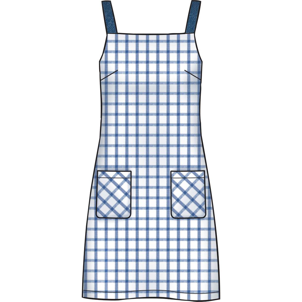 New Look Sewing Pattern N6614 Misses Dresses 6614 Image 4 From Patternsandplains.com