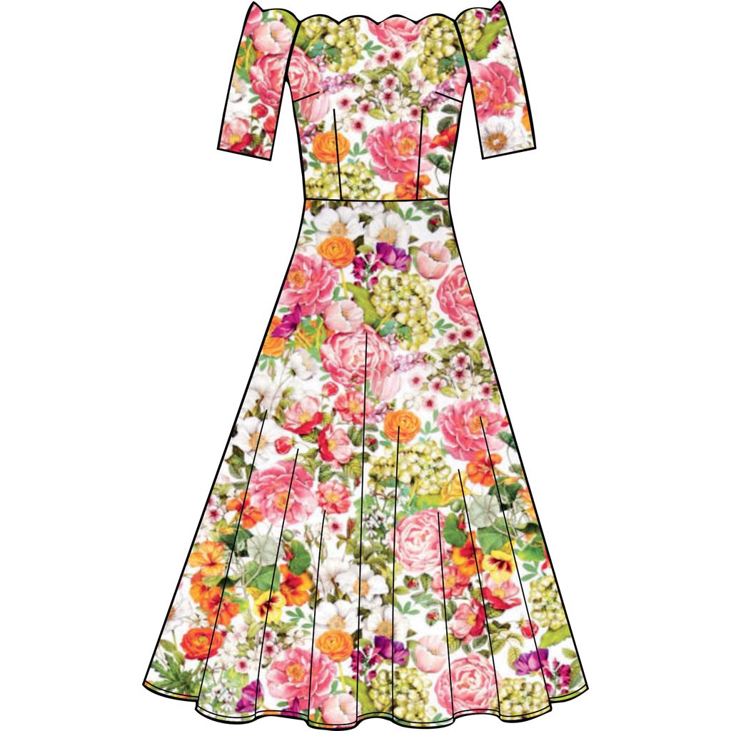 New Look Sewing Pattern N6615 Misses Dresses 6615 Image 4 From Patternsandplains.com