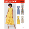 New Look Sewing Pattern N6618 Misses Dresses In Two Lengths 6618 Image 1 From Patternsandplains.com