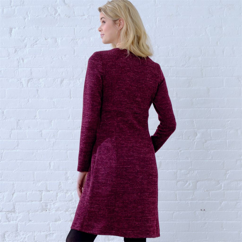 New Look Sewing Pattern N6632 Misses Knit Empire Dresses 6632 Image 3 From Patternsandplains.com