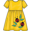 New Look Sewing Pattern N6647 Toddlers Dresses with Appliques 6647 Image 3 From Patternsandplains.com