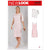 New Look Sewing Pattern N6653 Misses Dress With Shoulder Tie Topper 6653 Image 1 From Patternsandplains.com