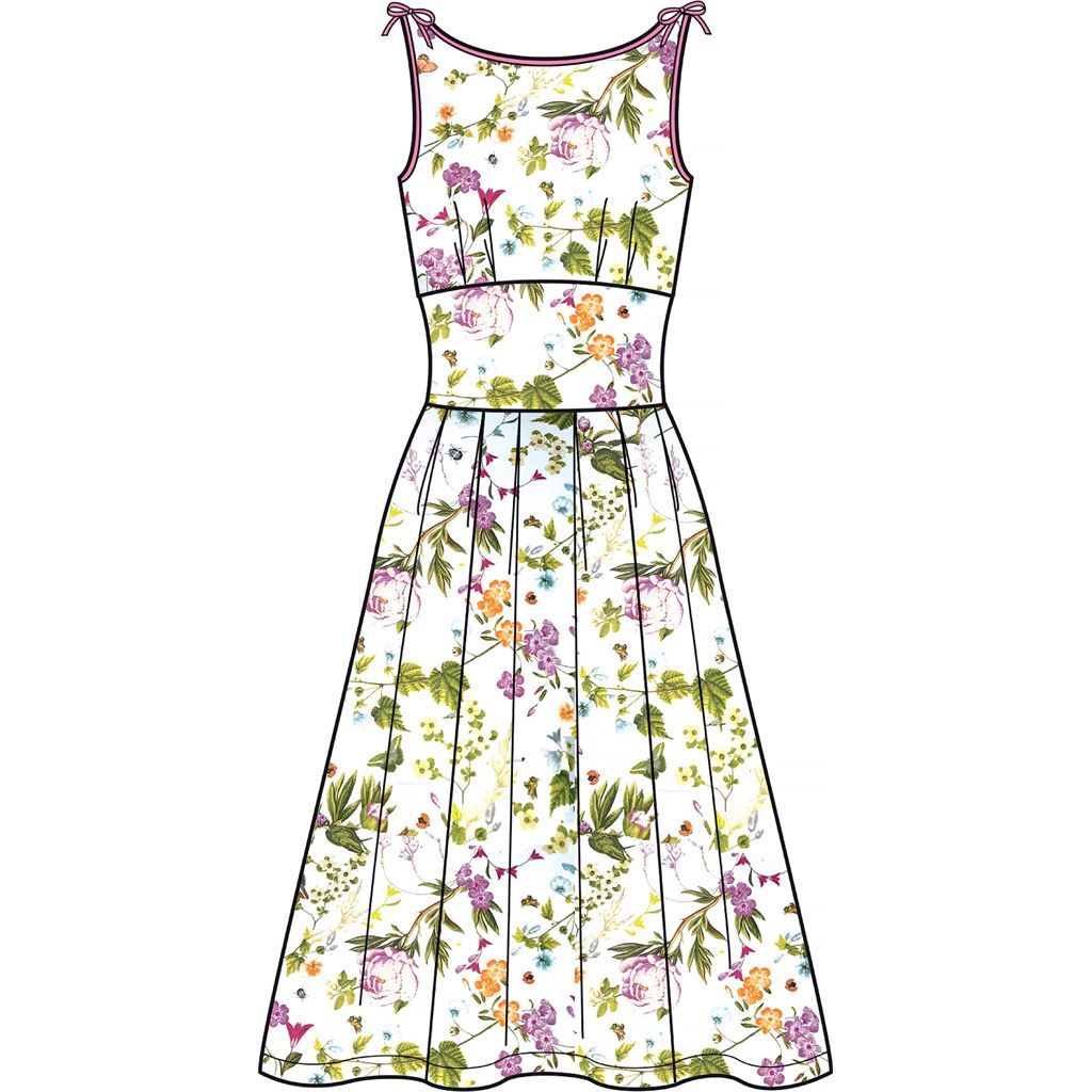 New Look Sewing Pattern N6665 Misses' Dress 6665 - Patterns and Plains