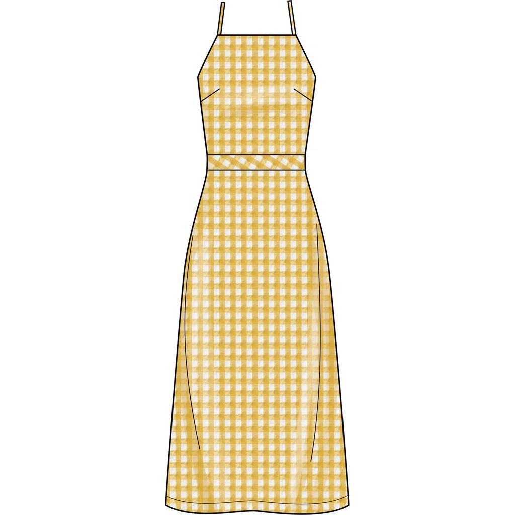 New Look Sewing Pattern N6666Misses Dress 6666 Image 4 From Patternsandplains.com