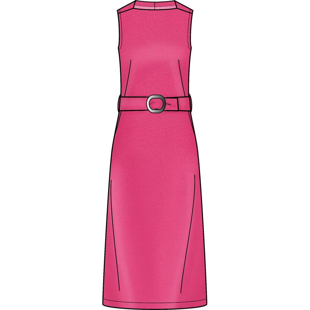 New Look Sewing Pattern N6667 Misses Dress 6667 Image 4 From Patternsandplains.com