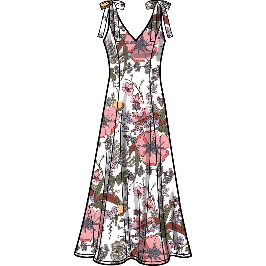 New Look Sewing Pattern N6669 Misses Dress designed for stretch knits 6669 Image 3 From Patternsandplains.com