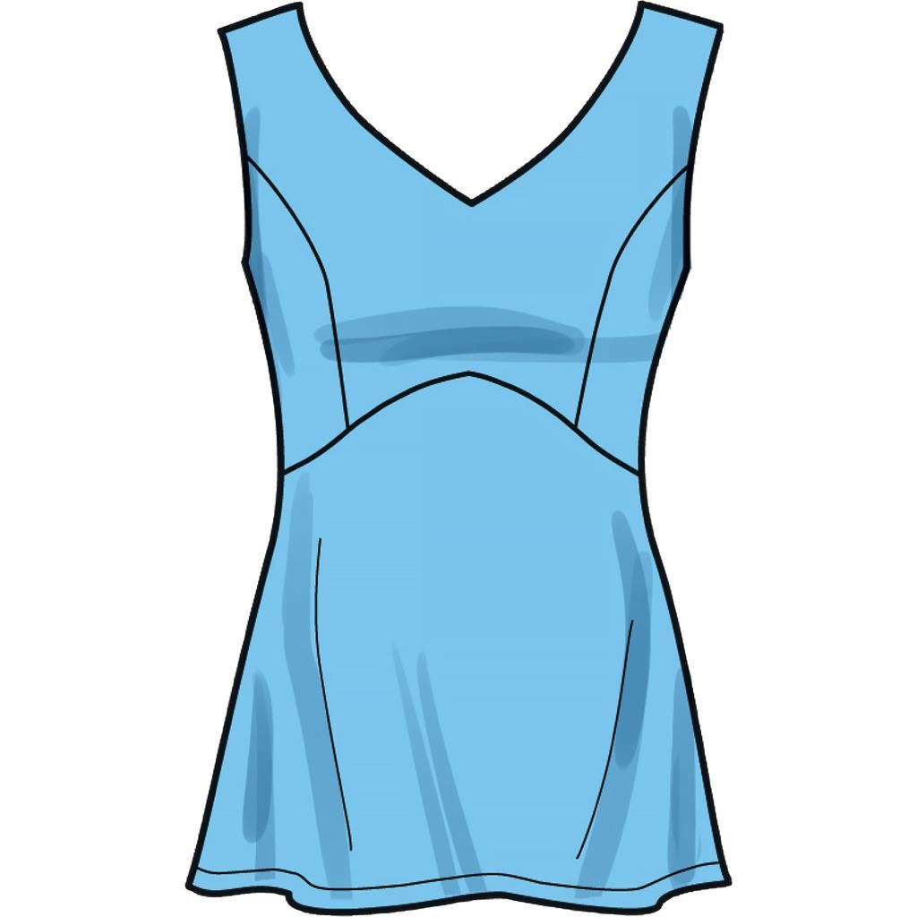 New Look Sewing Pattern N6673 Misses Tops 6673 Image 4 From Patternsandplains.com