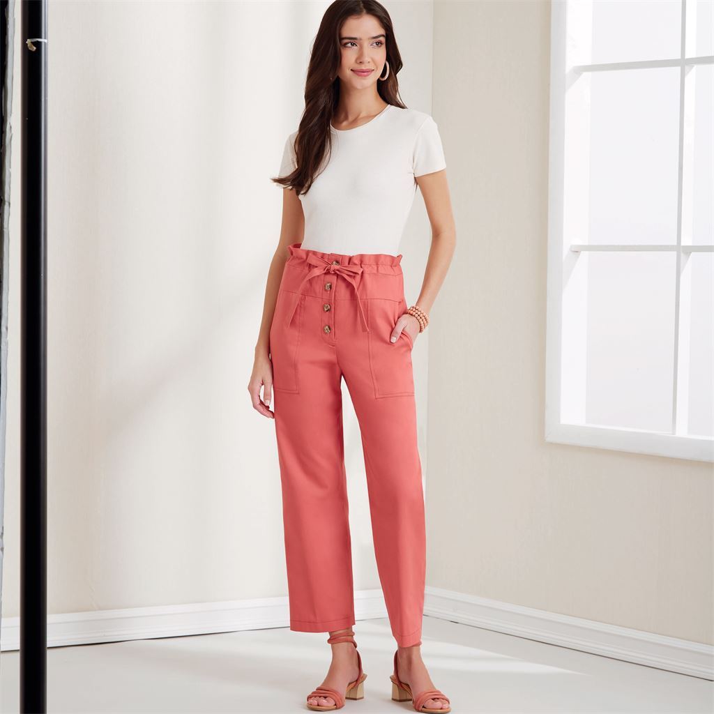 New Look Sewing Pattern N6674 Misses Trousers and Shorts 6674 Image 2 From Patternsandplains.com