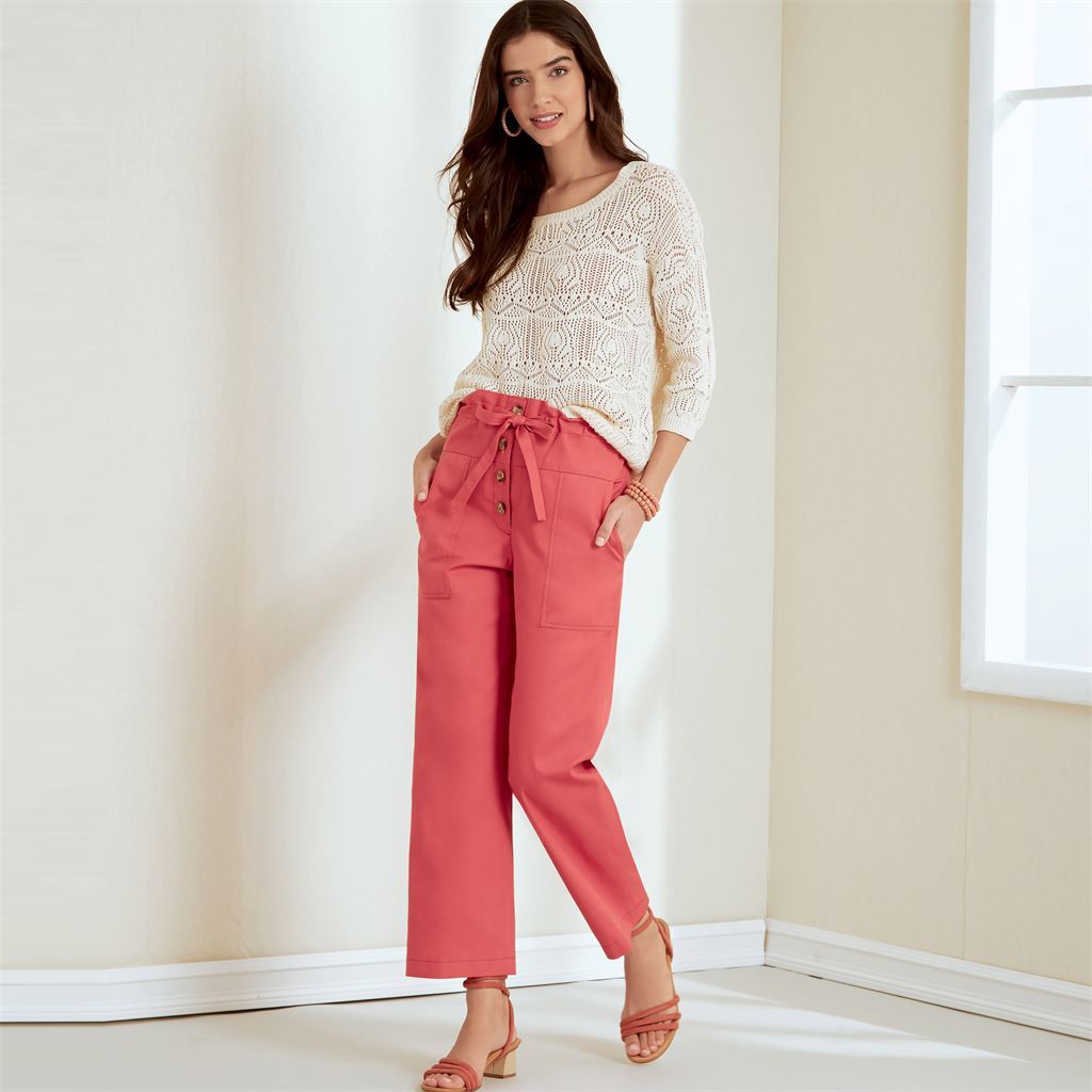 New Look Sewing Pattern N6674 Misses Trousers and Shorts 6674 Image 5 From Patternsandplains.com