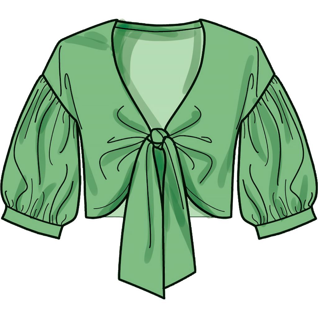 New Look Sewing Pattern N6677 Misses Cropped Jacket and Trousers 6677 Image 5 From Patternsandplains.com