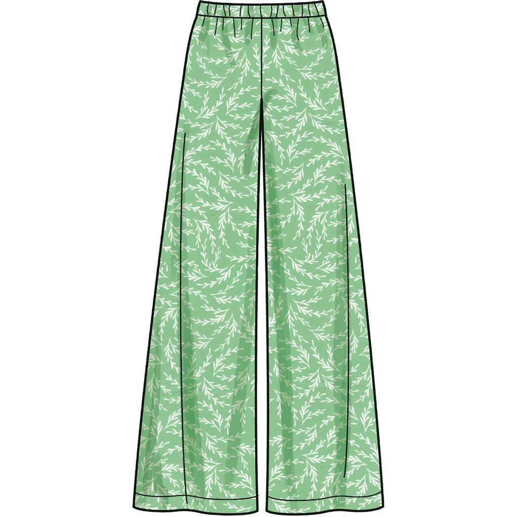 New Look Sewing Pattern N6677 Misses Cropped Jacket and Trousers 6677 Image 6 From Patternsandplains.com