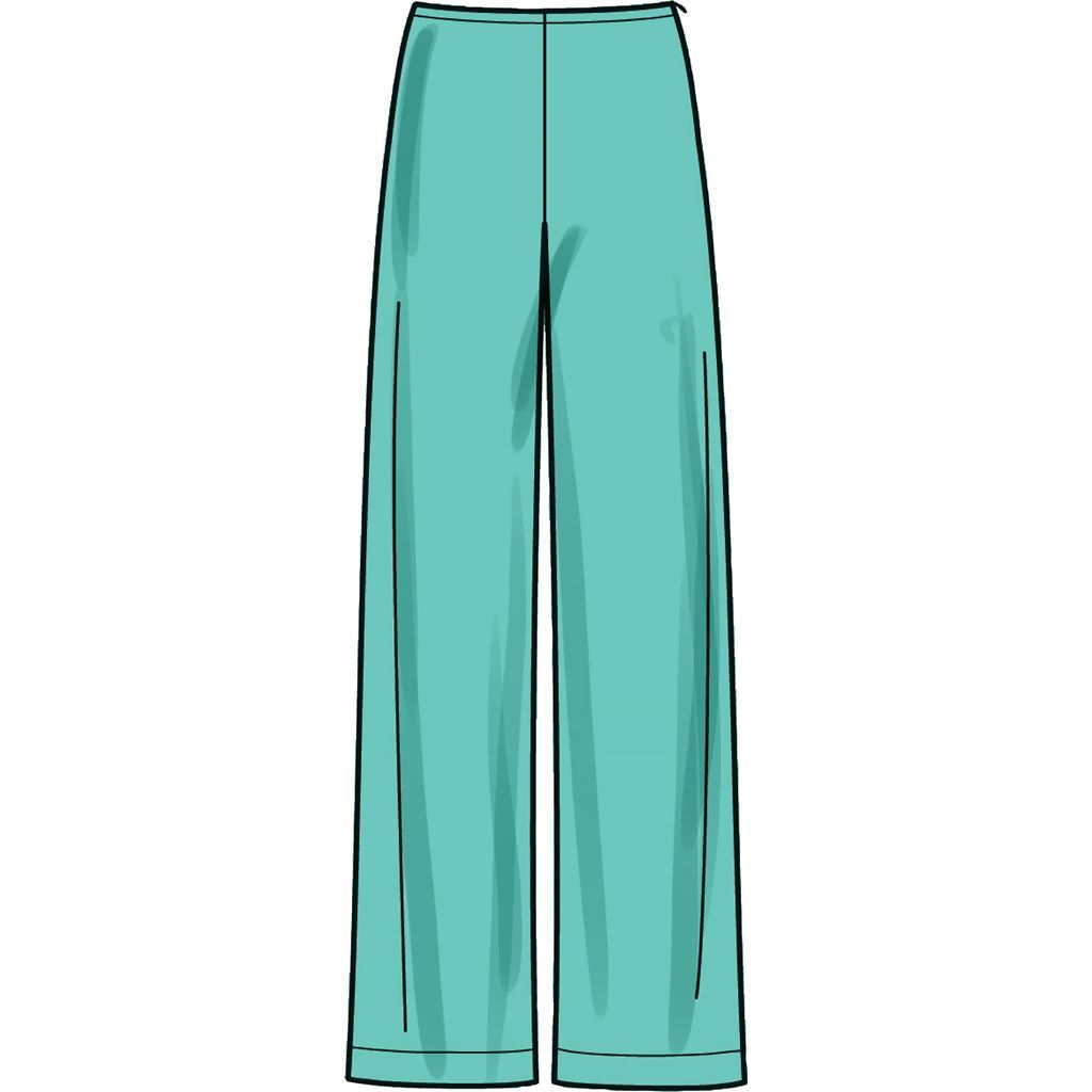 New Look Sewing Pattern N6678 Misses Top and Trousers 6678 Image 4 From Patternsandplains.com