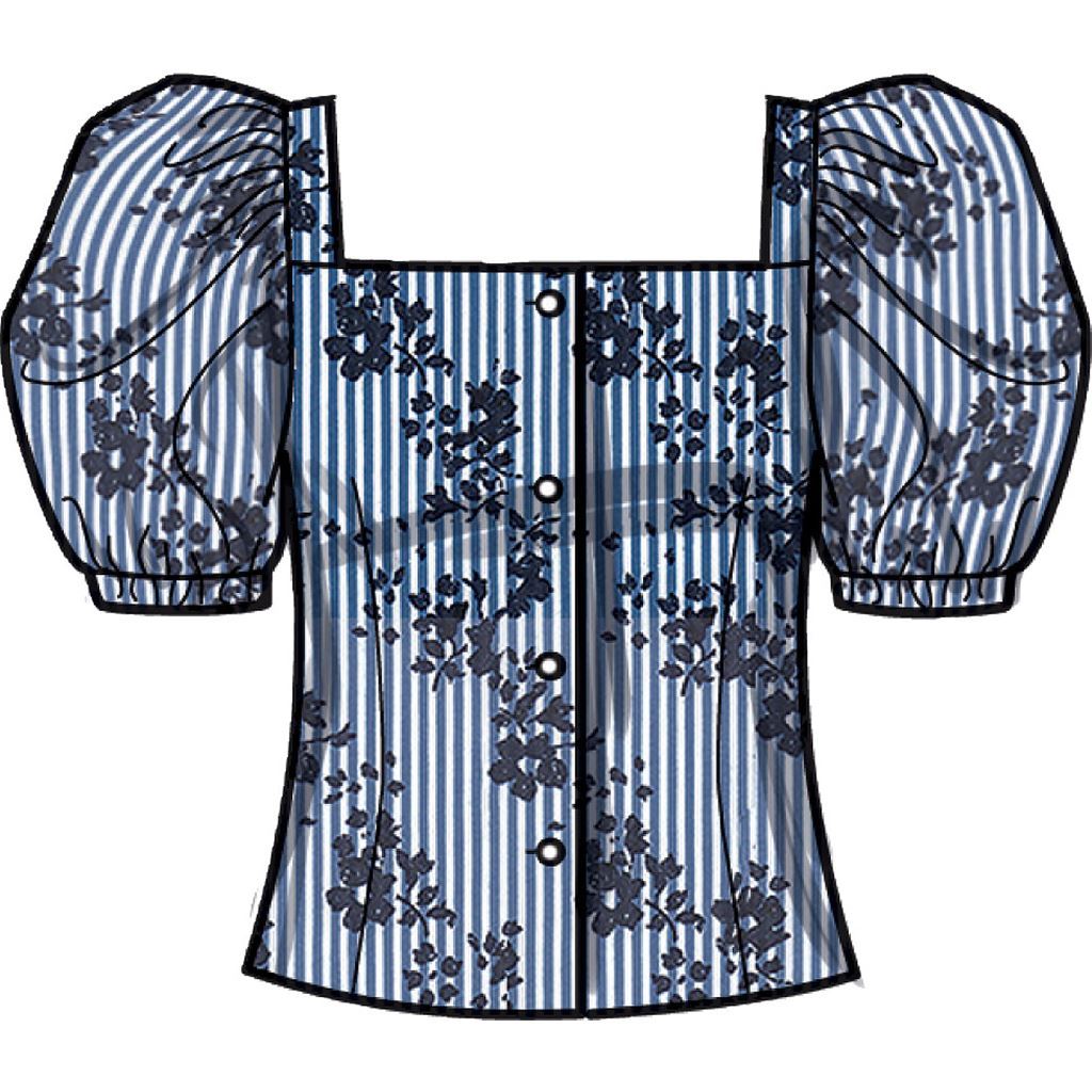 New Look Sewing Pattern N6678 Misses Top and Trousers 6678 Image 5 From Patternsandplains.com