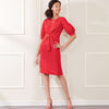 New Look Sewing Pattern N6679 Misses Knee Length Dress With Sleeve Variations 6679 Image 5 From Patternsandplains.com