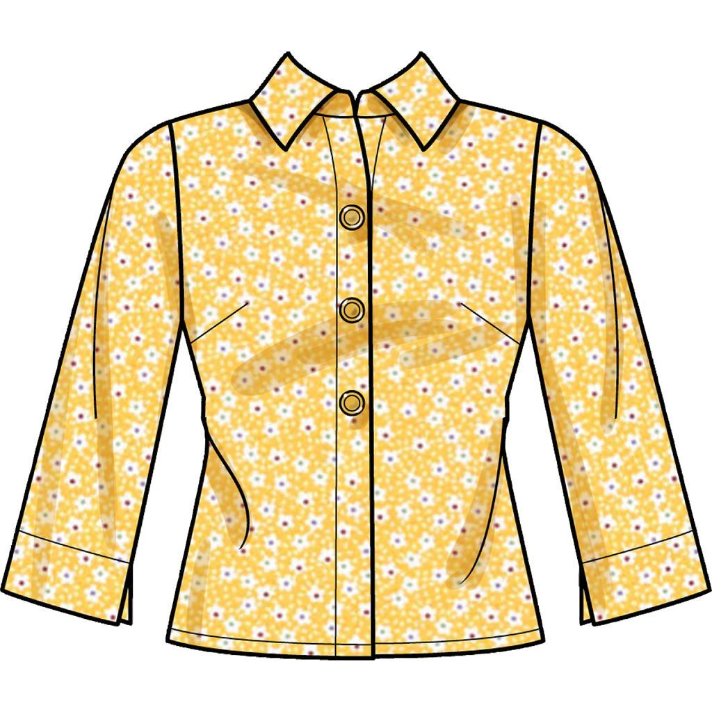 New Look Sewing Pattern N6698 Misses Tops 6698 Image 3 From Patternsandplains.com