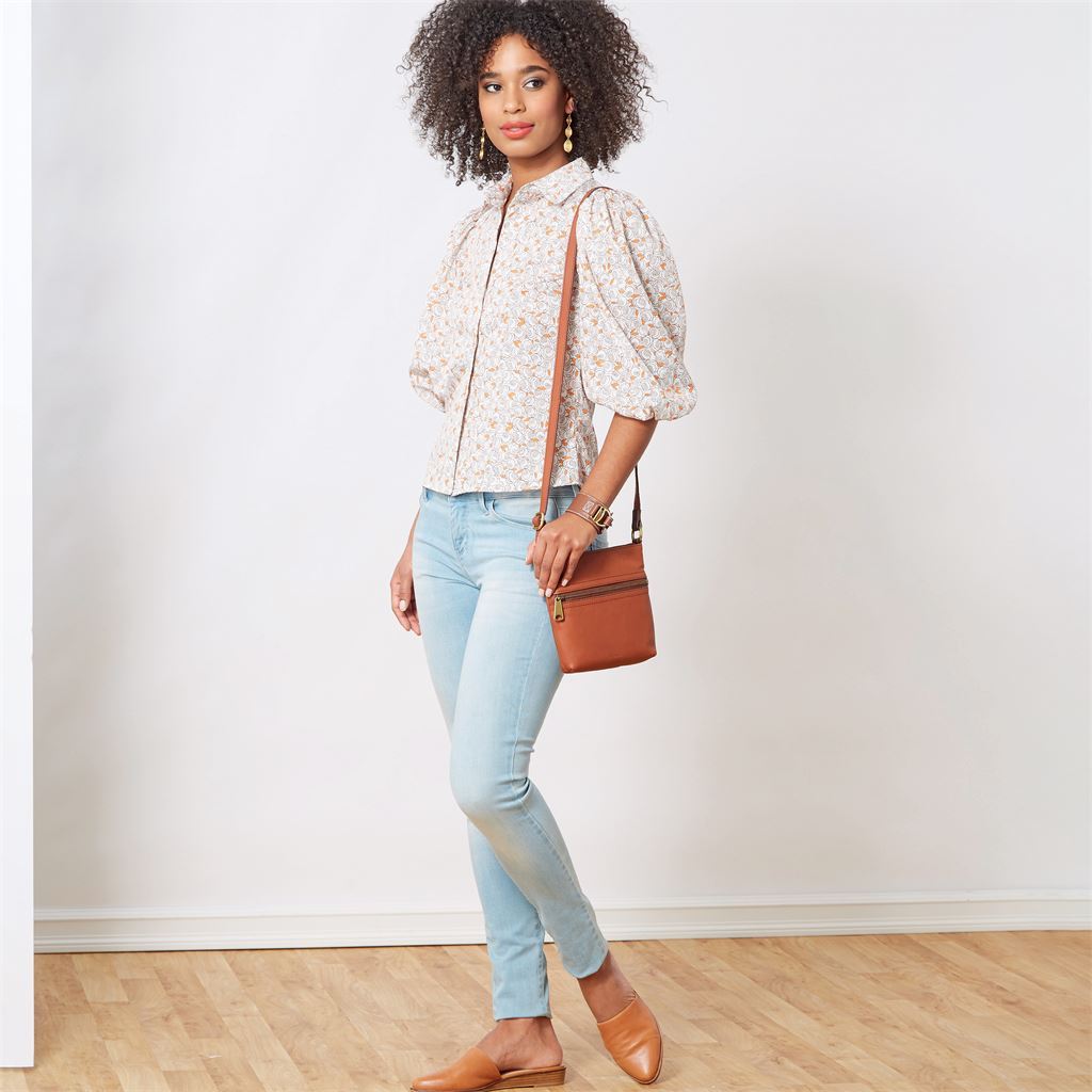 New Look Sewing Pattern N6698 Misses Tops 6698 Image 5 From Patternsandplains.com