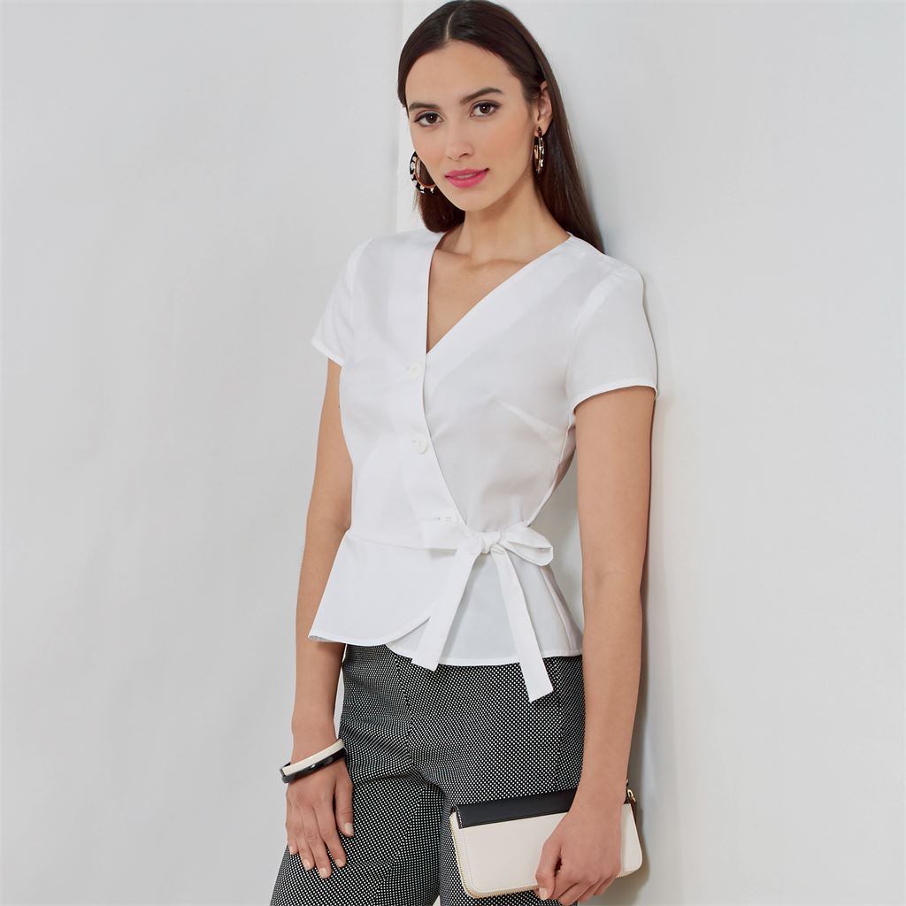 New Look Sewing Pattern N6700 Misses Tops 6700 Image 2 From Patternsandplains.com