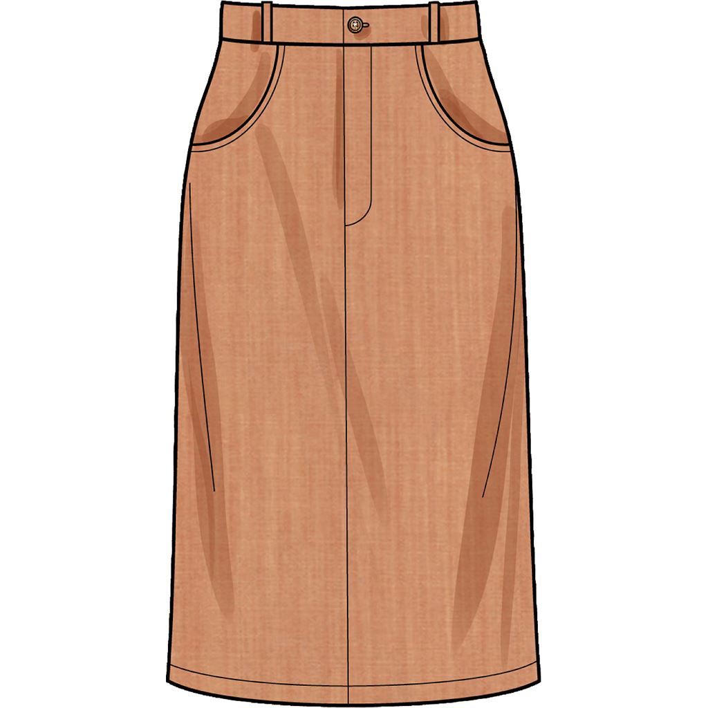 New Look Sewing Pattern N6703 Misses Skirts 6703 Image 3 From Patternsandplains.com