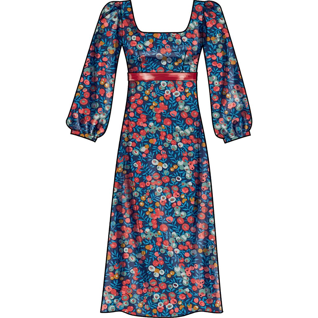 New Look Sewing Pattern N6705 Misses Dress 6705 Image 3 From Patternsandplains.com