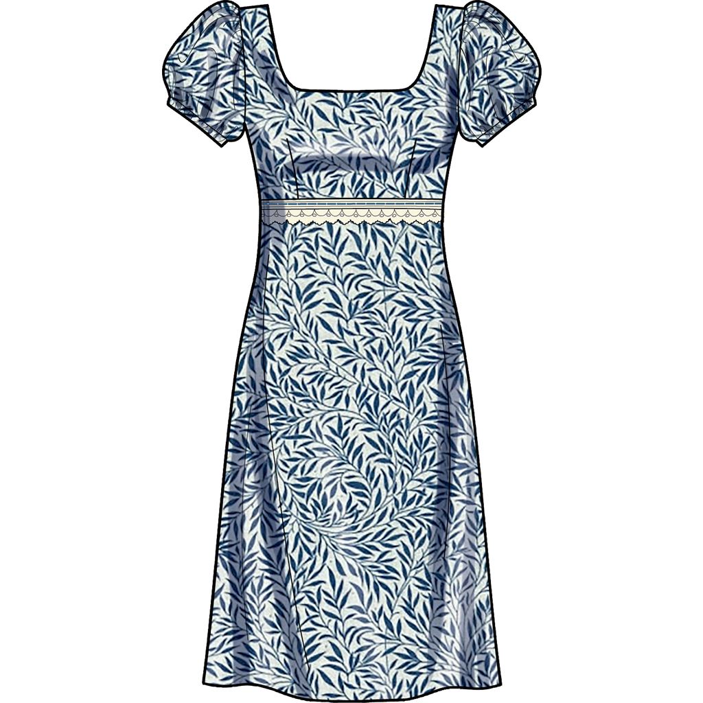 New Look Sewing Pattern N6705 Misses Dress 6705 Image 4 From Patternsandplains.com